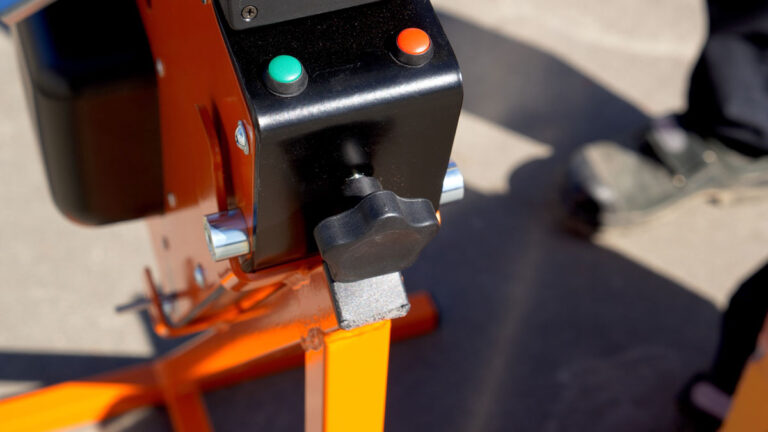 Indstilling af horisontal kniv